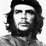 Popularized cropped version of Guerrillero Heroico – Che Guevara at the funeral for the victims of the La Coubre explosion. Date: Photo taken on 5 March 1960; published within Cuba in 1961, internationally in 1967. Source: Museo Che Guevara, Havana Cuba. Photo: Alberto Korda. Poblic Domain.