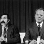 Willy Brandt and Günter Grass, 1972. Photo: Monster4711. (CC0 1.0).