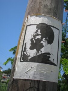 Walter Rodney poster, Georgetown, Guyana. Photo: Taken on July 31, 2005 by Nicholas Laughlin. (CC BY-NC-SA 2.0).