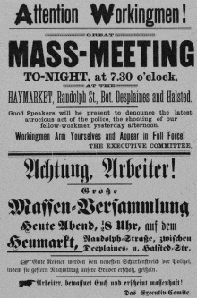 Haymarket-poster