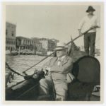 Georg Brandes i Venedig, 1921-1922. Foto: privat foto. (CC BY-NC-ND 4.0).