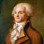 Portrait of Maximilien de Robespierre (1758-1794). Oil on fabric c. 1790 by unidentified painter. Collection: Musée Carnavalet, Paris, France. Public Domain.