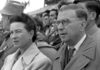 Simone de Beauvoir and Jean-Paul Sartre attended the ceremony of 6th Anniversary of Founding of Communist China in Beijing on 1 October 1955 in Tiananmen square, 1 October 1955. Photo: Liu Dong'ao, Xinhua News Agency. Public Domain. See 9. januar 1908 below.