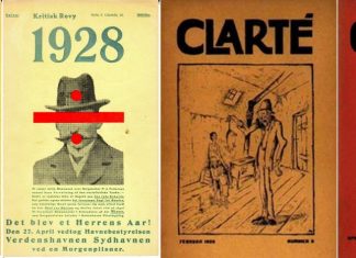 En række nye socialistiske og kritiske tidsskrifter kom til i 1926, bla. Clarté og Kritisk Revy. Se januar og 1. juli 1926.