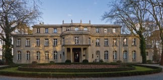 Villa Marlier in Wannsee, Berlin - Where in january 1942 Wannsee Conference was held, by the Naziparty in order to find the final solution of the Jewish question. Photo taken on 28 June 2013 by Adam Jones, Ph.D. (CC BY-SA 3.0).