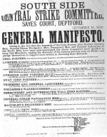 South central Strike Committee: Generel Manifesto.