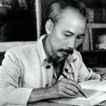 Ho Chi Minh was born in 1890. President Ho Chi Minh in his office at the Viet Bac resistance base in 1951.