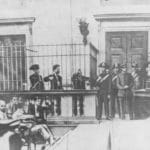 Trial of Errico Malatesta and Armando Borghi. Milan, July 1921. Photo: Unknown. Public Domain.