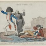 Réveil du Tiers état. Awakening of the Third Estate: my sham, it was about time I woke up, for the oppression of my irons gave me the cochemar a little too strong,  1789. From the National Library of France. Artist: Anonymous. Public Domain.
