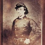 Louise Michel – Communarde – Anarchist – in the uniform of the Communards, 1871. Photo: Unknown. Public Domain.