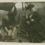 Mother Jones (1837-1930) with the Miners’ Children, 1912. Photo: Unknown. Publisher: Newberry Library. Public Domain.