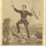 Ferdinand Lassalle – die Kämpfer gegen die Capitalmacht, ca. 1860-1870. Photo: Hans Andersen. Public Domain.
