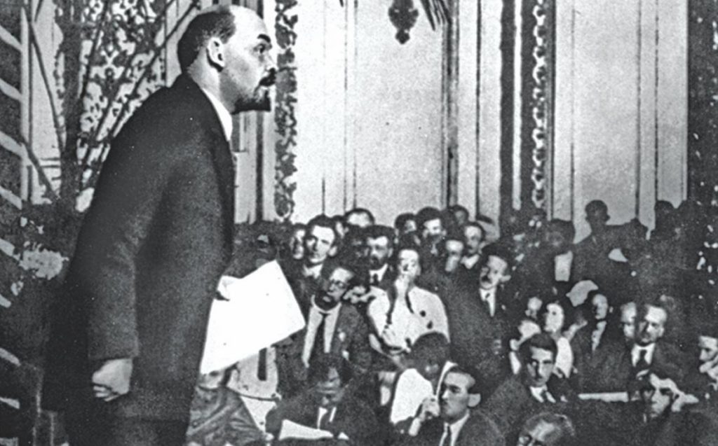 Lenin taler på 3. Komntern-kongres