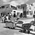 Palestinians flee from the Mediterranean coastal city of Jaffa in 1948.© Archivbild UNRWA