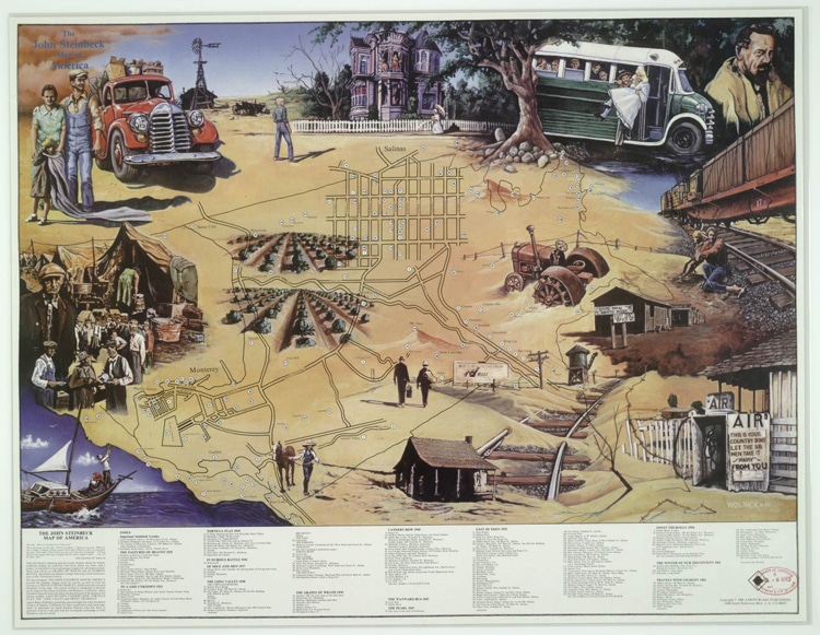 Molly Maguire: The John Steinbeck Map of America