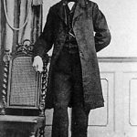 August Bebel im Jahr 1863. Photo: Unbekant. Public Domain.