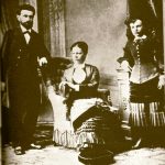 Familie von August Bebel, 1870/80er Jahre. Photo: unbekannt. Public Domain.