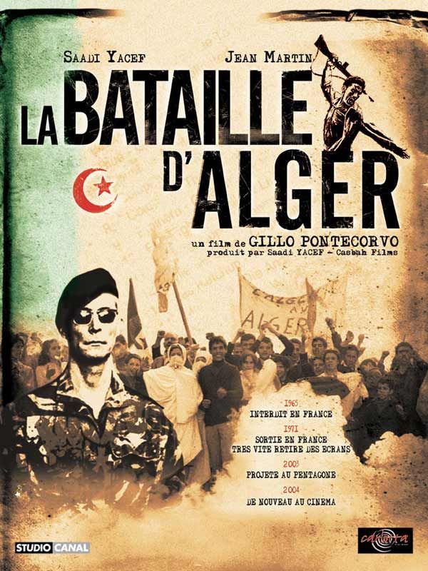 La Bataille D'Algier - French filmposter.