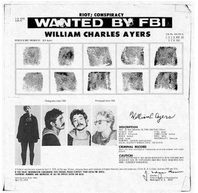 FBI's efterlysning af FBI på Bill Ayers