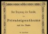 Det originale omslag til den tyske udgave af Fr. Engels' "The Origin of the Family, Private Property and the State" fra 1884.