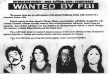 Members of the Weather Underground pictured on the FBI's Most Wanted list in 1970.