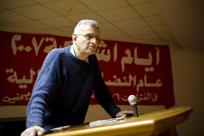 Leading SWP activist Chris Harman at Conference held by the Revolutionary Socialists at Cairo's Press Syndicate. Photo: Hossam el-Hamalawy. (CC BY-SA 2.0) Source: flickr.com