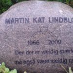 2009liMartin Lindbloms gravsted på Assistens Kirkegård på Nørrebro, København. Foto: privatfoto.