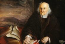 Thomas Hobbes (1588–1679), aged 89. Oil on canvas painted 1676 by anonymous. Collection: National Trust for Places of Historic Interest or Natural Beauty, England, Wales and Northern Ireland. Public Domain.