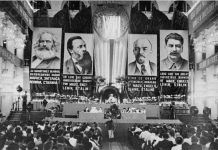 Foto fra Kominterns VII Kongres i 1935