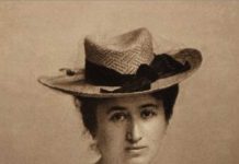 Rosa Luxemburg (1871–1919) was a Polish-born German Marxist political theorist, socialist philosopher, and revolutionary. Photo: Unknown photographer around 1895-1900. Public Domain.