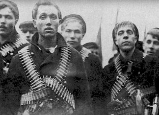 Sailors of Kronstadt 1921. Photo: Unknown. Public Domain.