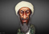 Osama Bin Laden - Caricature. Art: Made in 2021 by DonkeyHotey (CC BY 2.0).