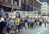 Anti-War March. This demonstration took place as Chicago was preparing to host the Democratic National Convention. Photo: Taken on August 10, 1968 by David Wilson. (CC BY 2.0).
