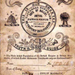 National Charter Association membership card. 1840