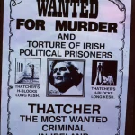 1981 Dublin, Tract contre Margaret Thatcher. Photo: Uploaded on January 24, 2016 by Jean-Marie Muggianu. (CC BY-NC-ND 2.0).
