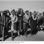 King and Lewis on the March from Selma to Montgomery (AL) March 21, 1965. Photo: Ron Cogswell. (CC BY 2.0).