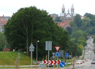Viborg set fra øst. Foto: I, Hubertus45. (CC BY 3.0). pg