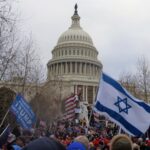 No far right demonstration without zionists. From the storm on Capitol Hill 6 January 2021. Photo: Tyler Merbler from USA. (CC BY 2.0).